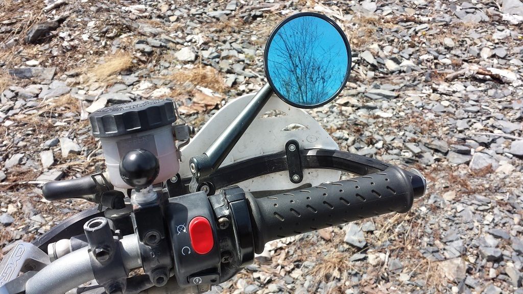 mirrors installed on the handguard. Triumph Scrambler (c) sillymike1 the scrambler technique review
