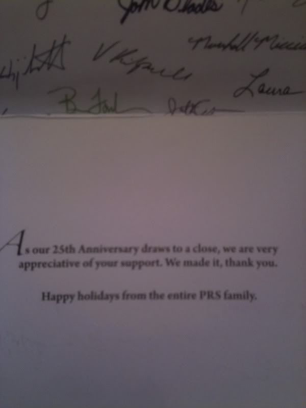 prs signature club