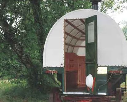 Woodworking sheep wagon