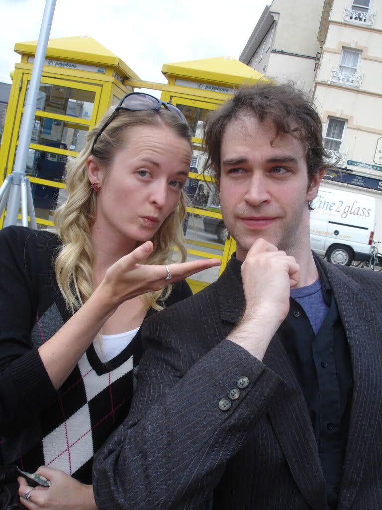 Laura and Ben Me and Laura Brocken, Jersey based filmmaker whos short film Tell, which she made with Chris last year at the festival, would later win this years Islanders prize of £2,000.