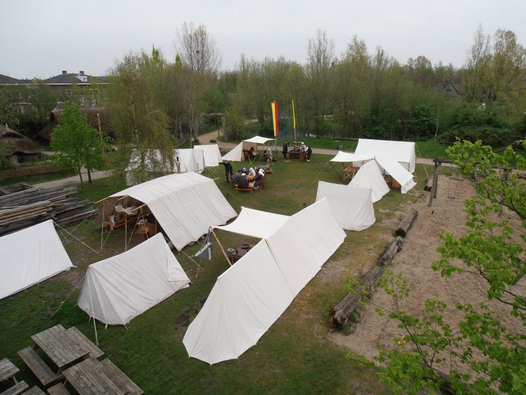 encampment at the Archeon 2012
