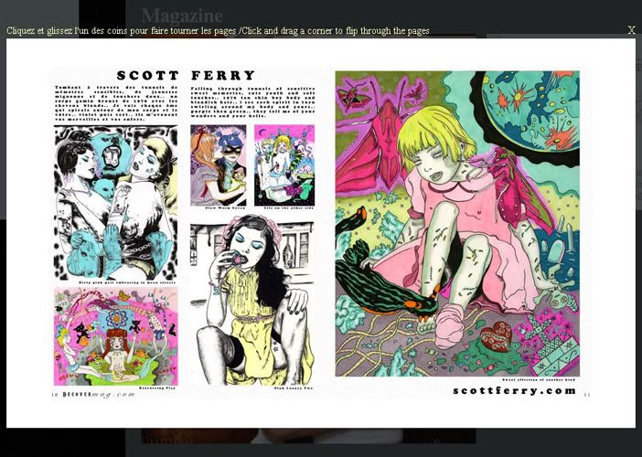 Scott Ferry in D&Eacute;COVER magazine Montreal, Quebec