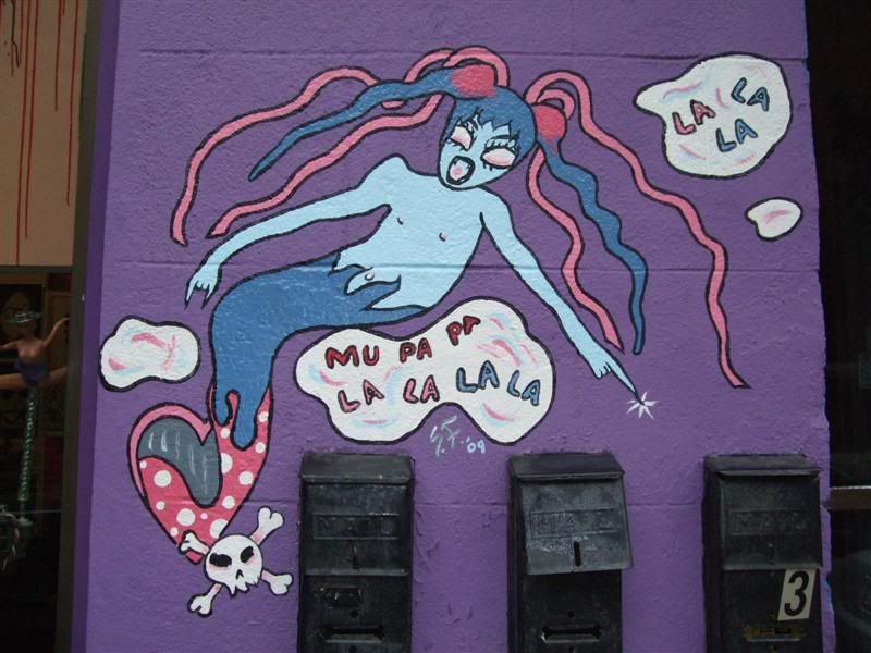 Scott Ferry artwork (mural) charnel spirit MU PA PA LA LA LA LA 3