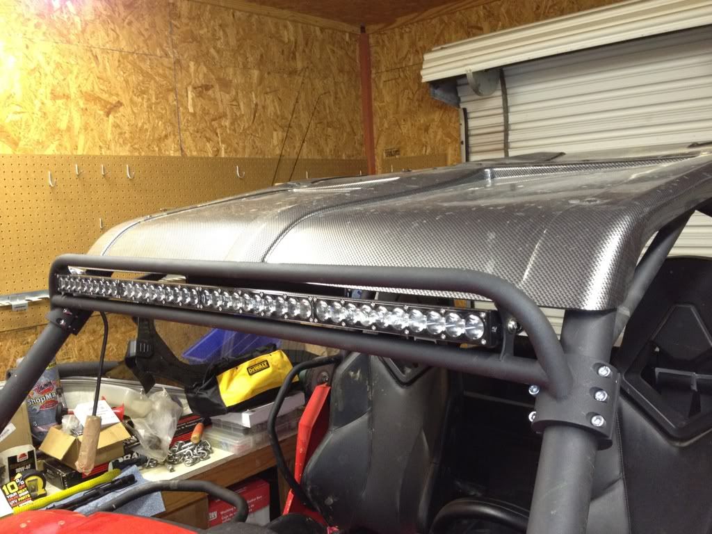40" light bar with BRP roof...... CanAm Commander Forum