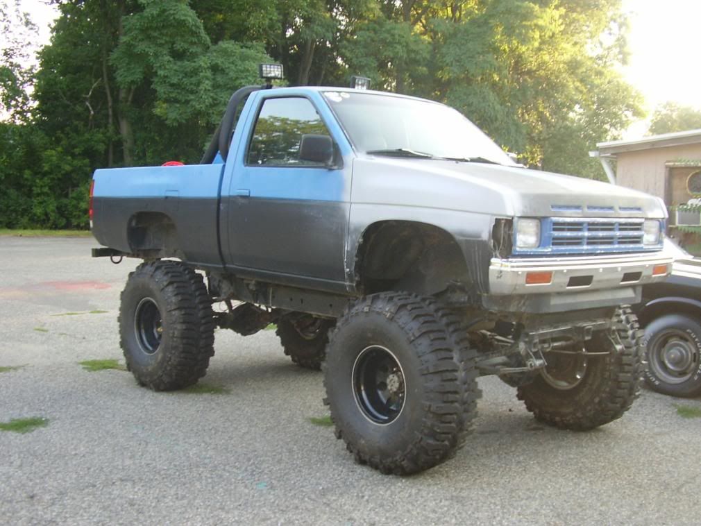 Nissan hardbody solid axle swap #7