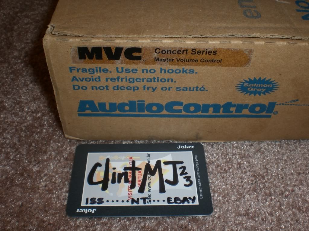 For Sale AudioControl Master Volume Control MVC Salmon Grey Pristine w