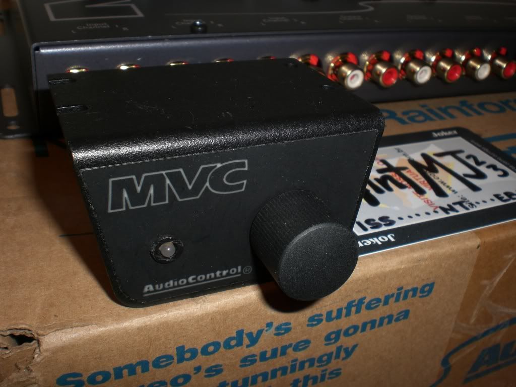 For Sale AudioControl Master Volume Control MVC Salmon Grey Pristine w