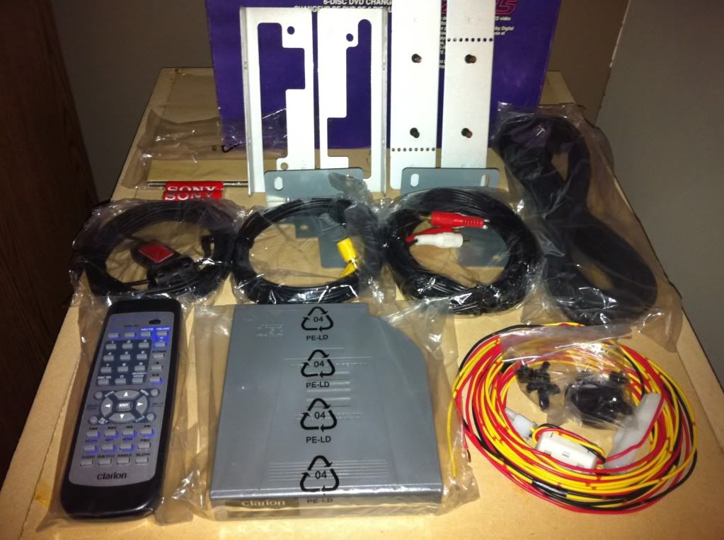 Clarion VCZ625 DVD 6 disc changer VCZ625 Like New! DIYMobileAudio