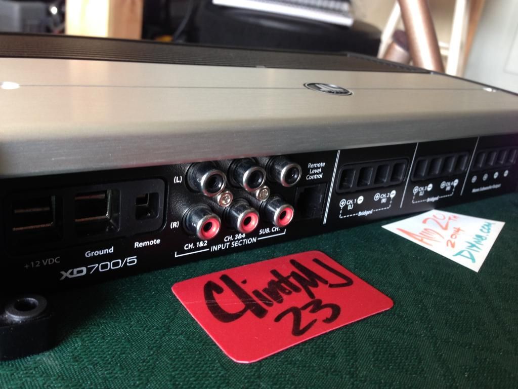 FS JL Audio XD700/5 comes w/ HDRLC Car Stereo Forum