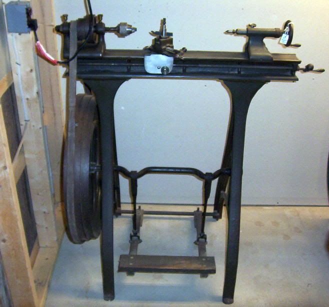 Treadle Powered Metal Lathe, AU