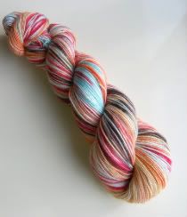 4.2 oz "Anjou for You" on Treadsoft Sock Yarn  by Ewe Need Color ::Charity Auction::