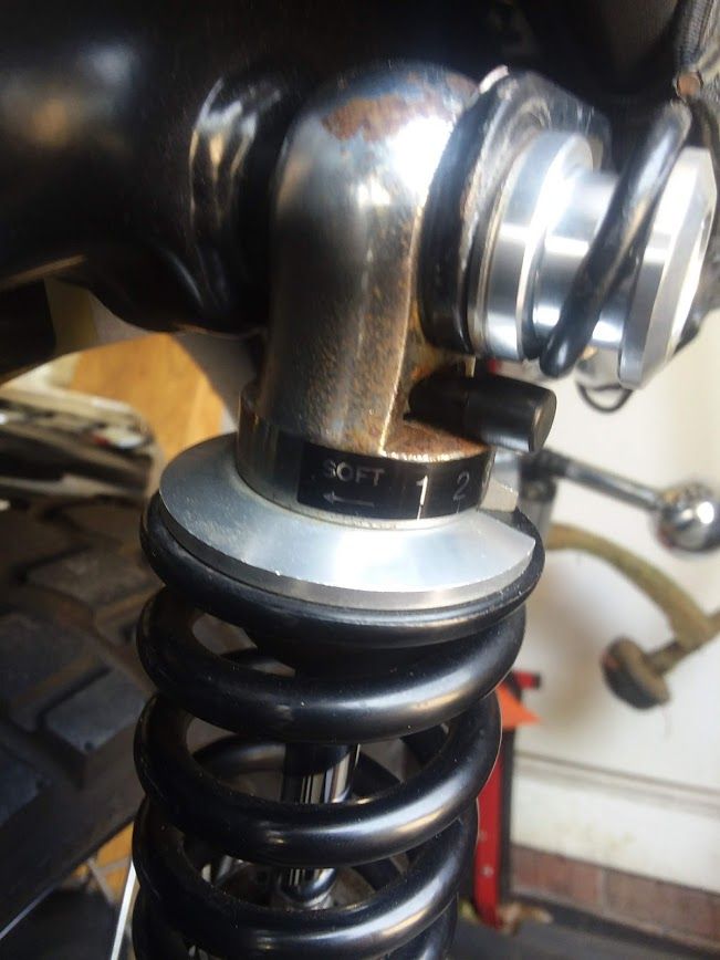 Bitubo shock adjustment Triumph Rat Motorcycle Forums