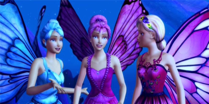 barbie mariposa y sus amigas las hadas