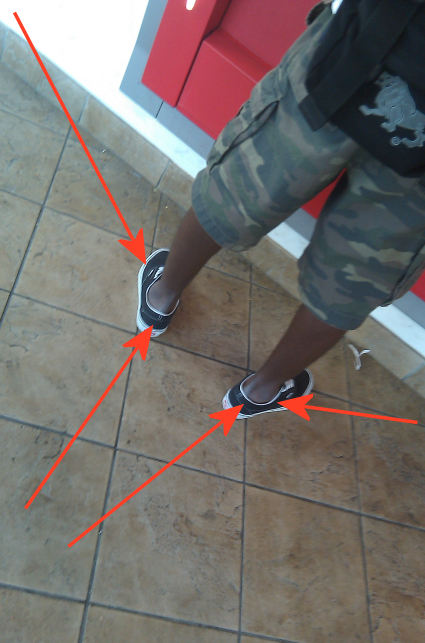 ashy heels