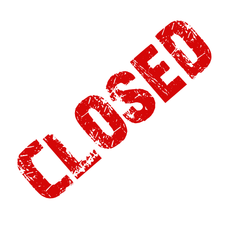 [Image: CLOSED.png]