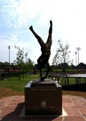 image001-1.jpg Sam Bradford Heisman Park Statue at OU image by robbiejr