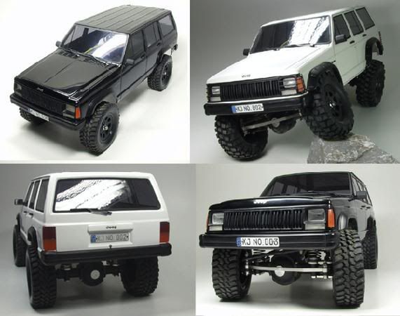 Jeep cherokee xj scale model