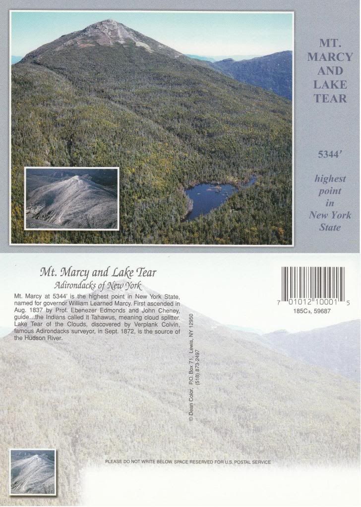 Mt Marcy postcard Pictures, Images and Photos