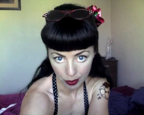 In love with the world of kustom kulture pinup burlesque rusty rat rods