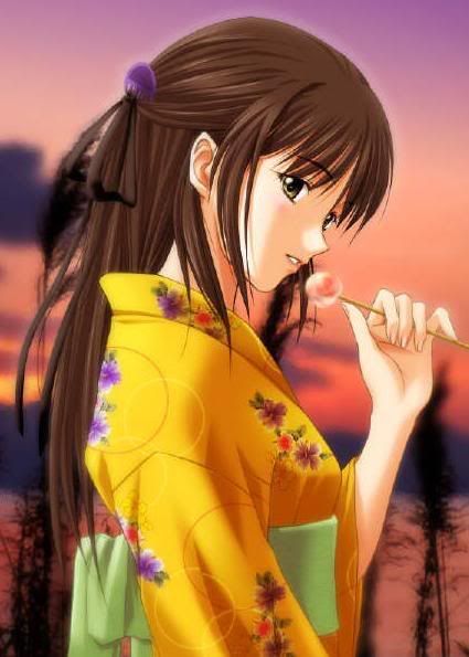 1135204815_ictures1351.jpg anime girl with brown hair and yellow eyes