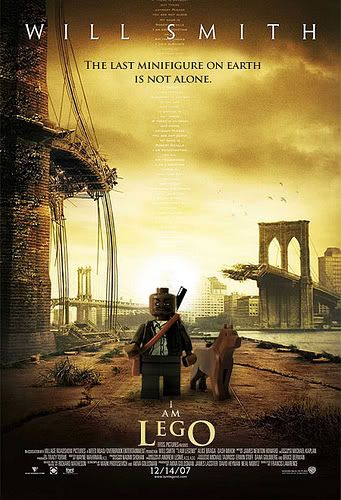 funny pictures i am legend lego