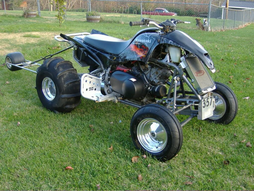 drag wheels Kawasaki ATV Forum