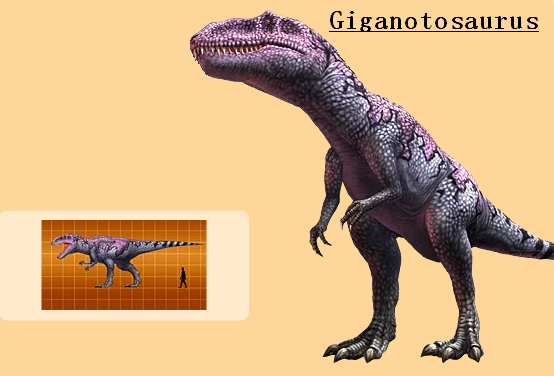 dinosaur king giganotosaurus