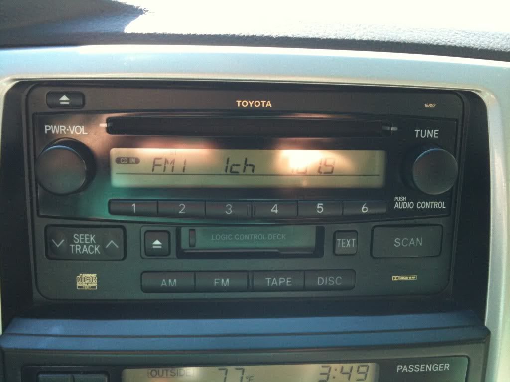 2003 toyota 4runner radio installation #7