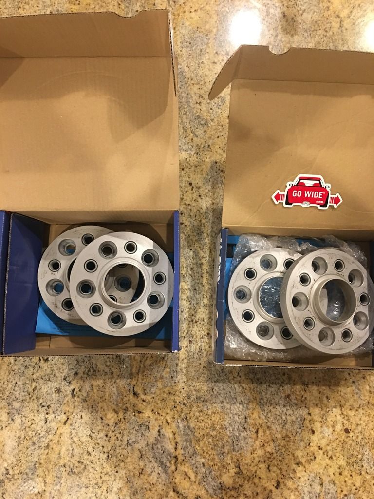 For Sale H&r wheel spacers 5x112 20mm & 25mm (dra style)