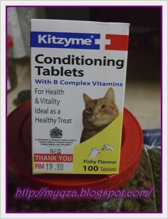 Vitamin yang baik untuk kesihatan kucing. Ekekekeke.. B
