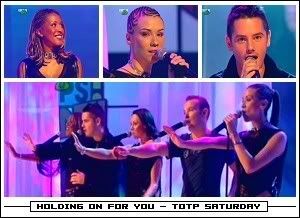 Holding On For You @ TOTP Saturday