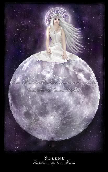 selene moon goddess. of the Goddess (Selene)