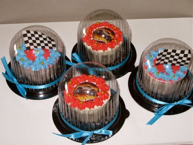 Hot Wheel Cupcakes