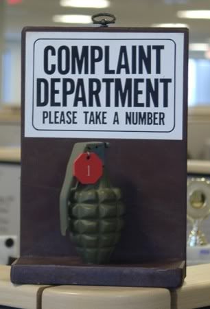 Complaint Department