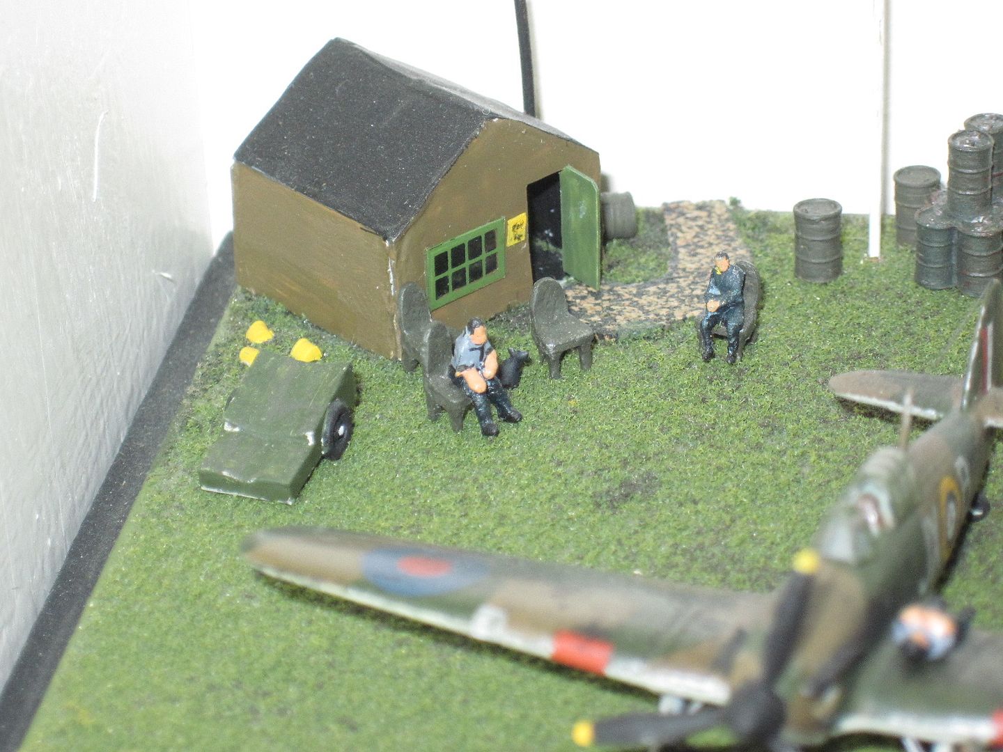 1/144 Battle of Britain Hurricane Diorama - Kampfgruppe144 BBS