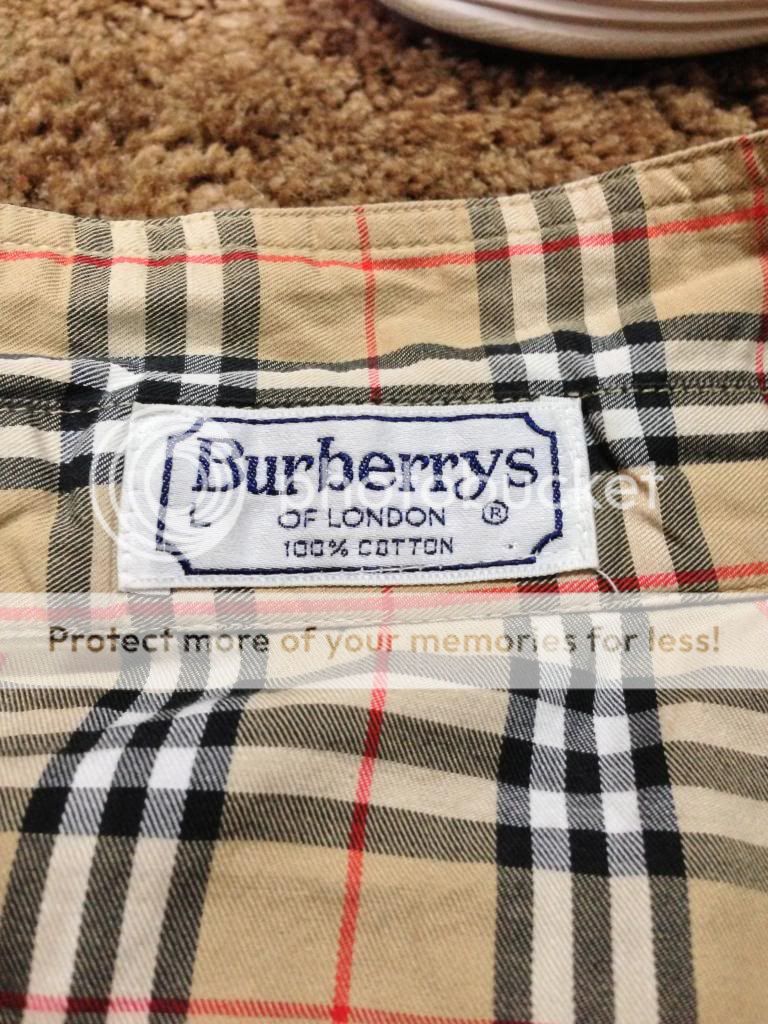legit check burberry