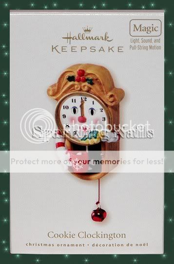 Cookie Clockington ~* Hallmark Ornament *~ 2007  