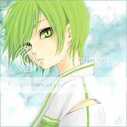 Anime Male With Green Hair The Best Undercut Ponytail