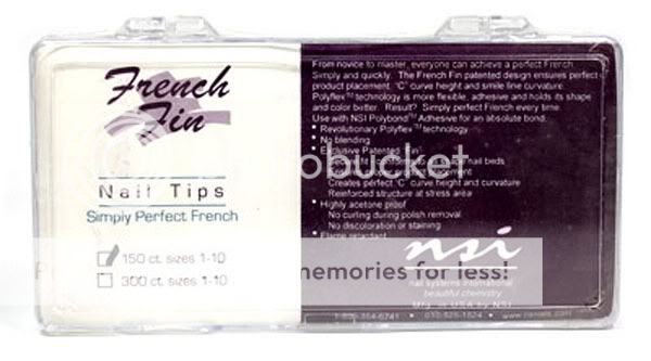 nsi   French Fin Nail Tips   150ct  