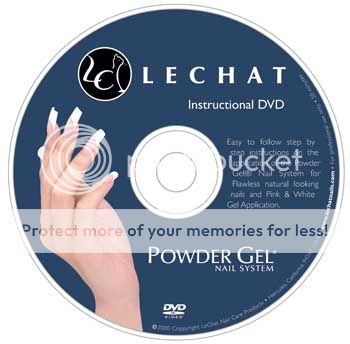LeChat   Powder Gel Nail System Instructional DVD  