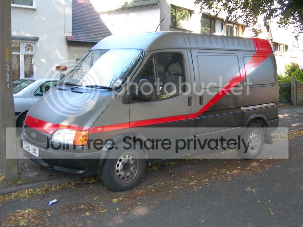 ford transit a team van