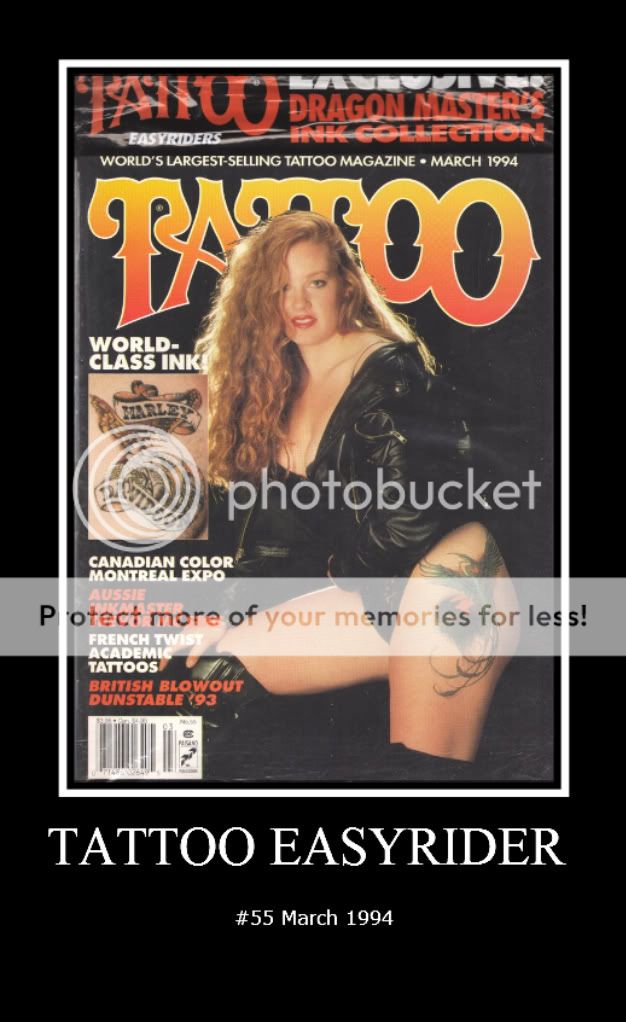 Tattoo Magazine 1994 55 SEALED Skin Art Easyriders